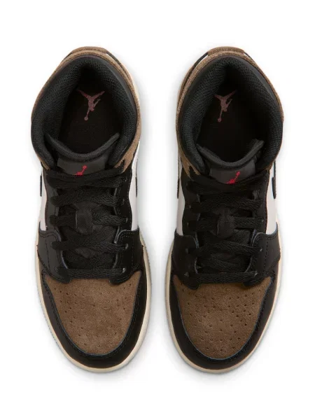 Jordan Air 1 Mid sportcipő gyerek fekete