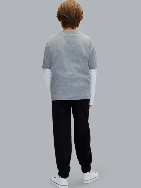 Calvin Klein Jeans спортен панталон за деца от с черно