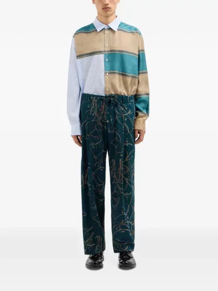 Pantaloni Pierre-louis Mascia albastru