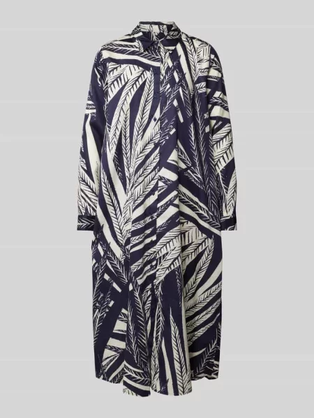 Sukienka midi z listwą guzikową na całej długości Milano Italy