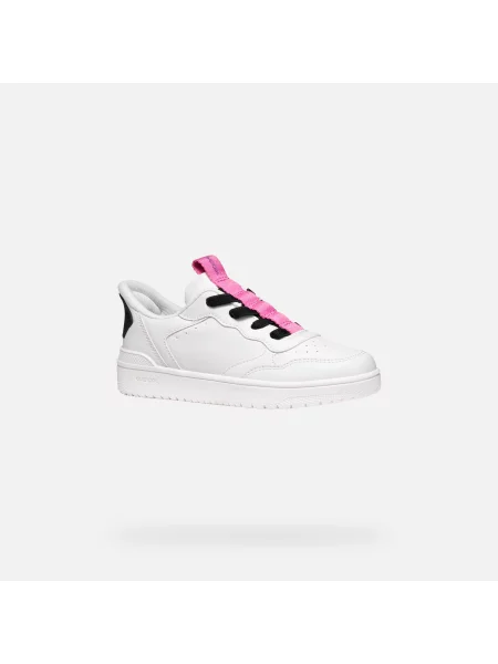 Sneakerși copii Geox alb