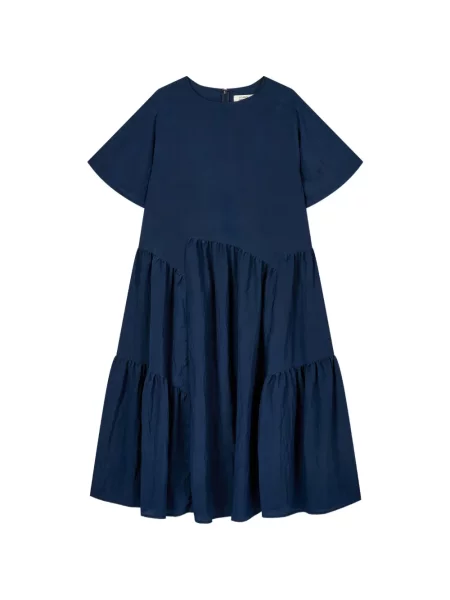 Rochie Tomboy asimetrică albastru