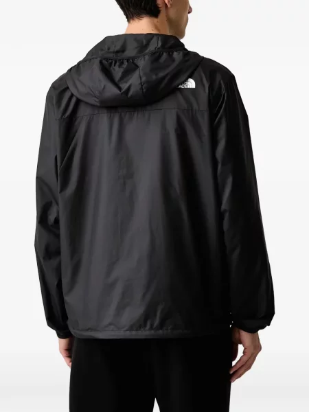 Geacă The North Face cu glugă negru