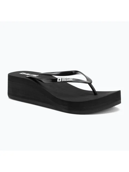 Magassarkú papucs Big Star Shoes fekete