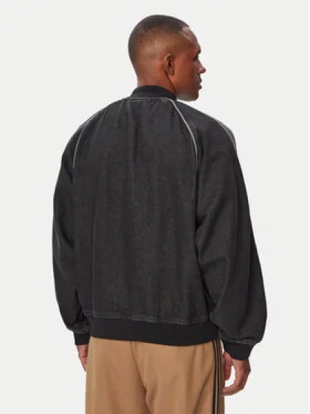 Adidas Originals bomber jakna za muškarce traper Adicolor Denim crna