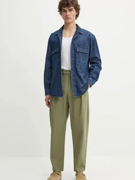 Чиносы A.p.c. зеленые