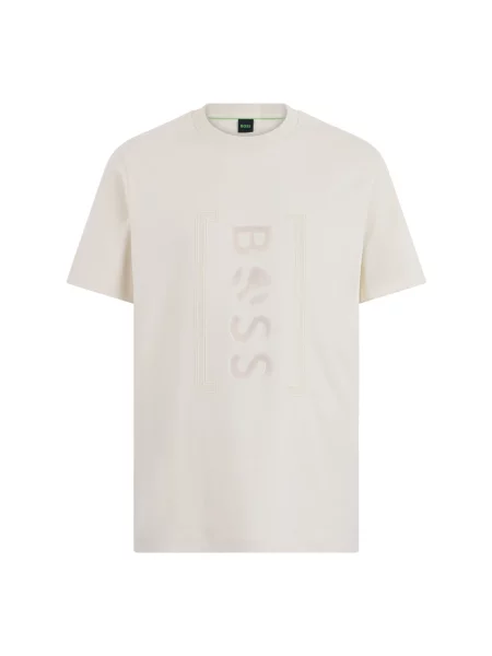 Koszulka Boss beżowa