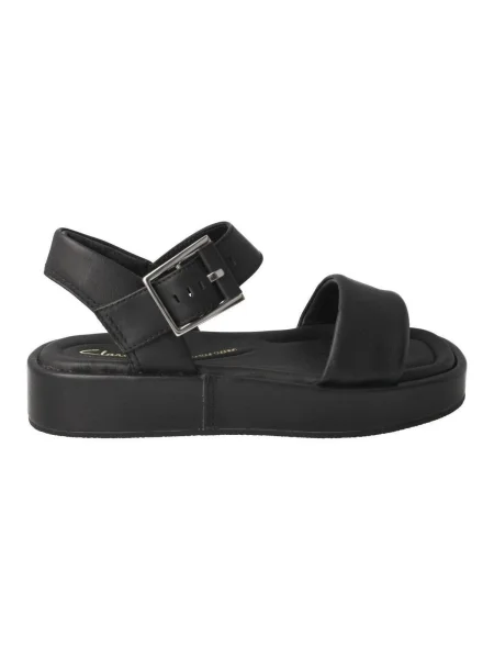 Pantofi Clarks cu bretele negru