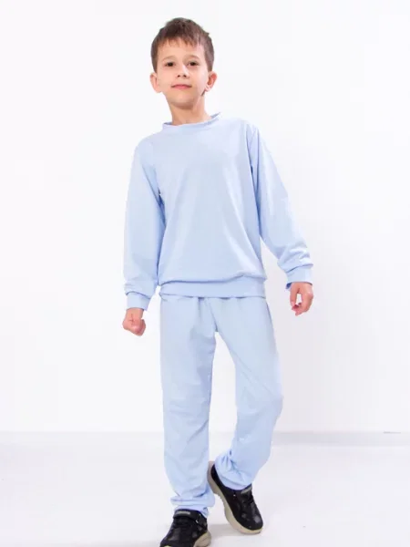 Дитячий Спортивний костюм Носи своє бавовна/поліестер блакитний
