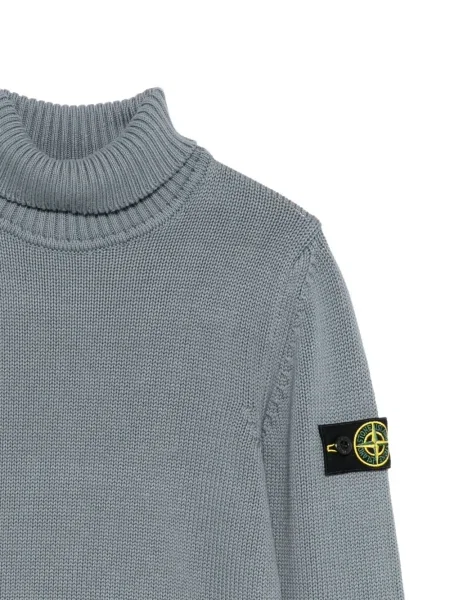 Sweter dziecięcy Stone Island szary