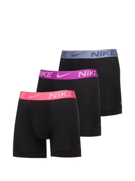 Kötött levágott póló Nike nyomtatás fekete