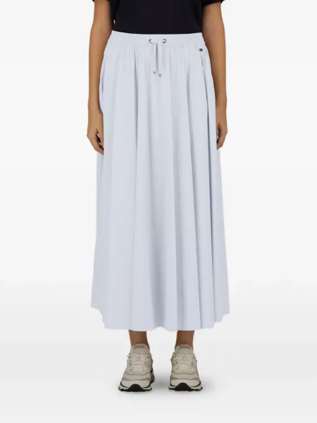 Fustă midi Herno până la genunchi albastru