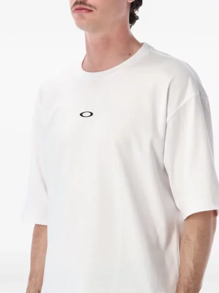Tricou Oakley cu imagine alb