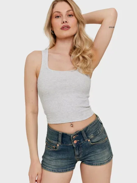Джинсовые шорты Tally Weijl синие