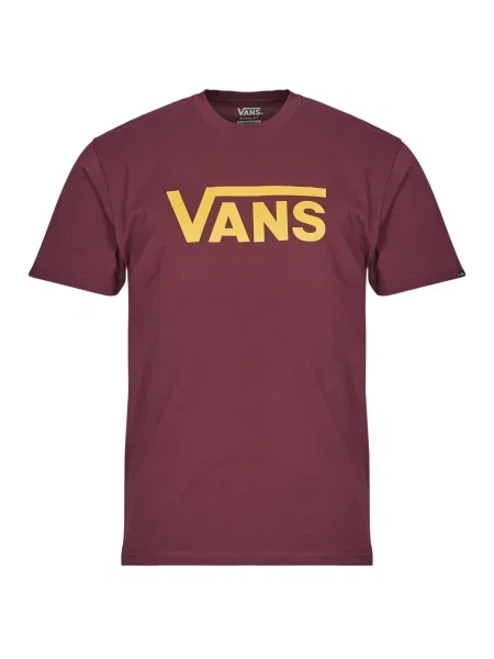 Férfi Vans Mn Vans Classic bordó/fűszeres mustár póló. Méret: S