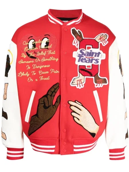 Geacă de blugi Saint Mxxxxxx cu broderie