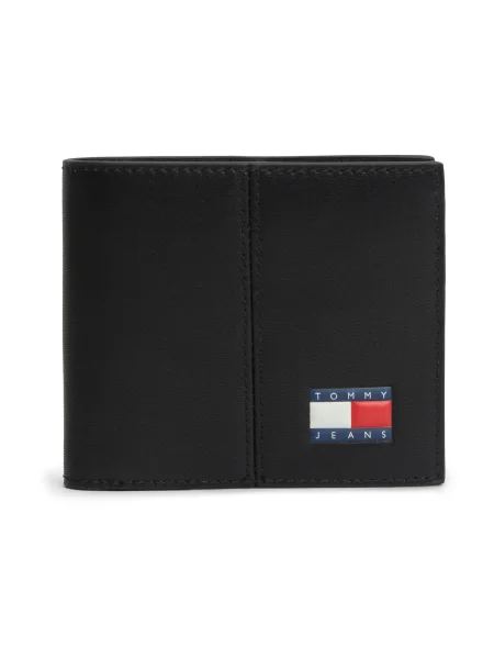 Tommy Jeans Peněženka HERITAGE námořnická modř / červená offwhite černá