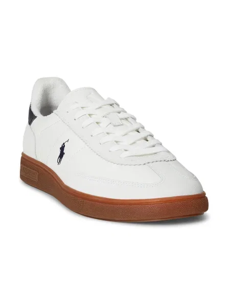 Sneakerși Polo Ralph Lauren alb