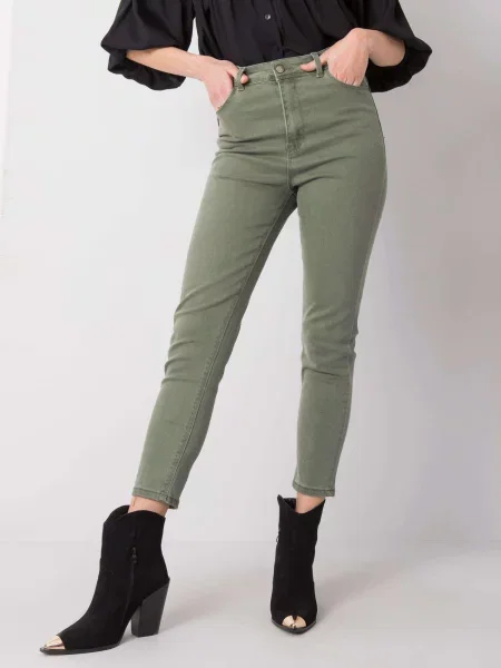 Pantaloni Rue Paris kaki