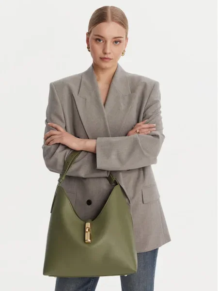 Furla Geantă Goccia M KH verde