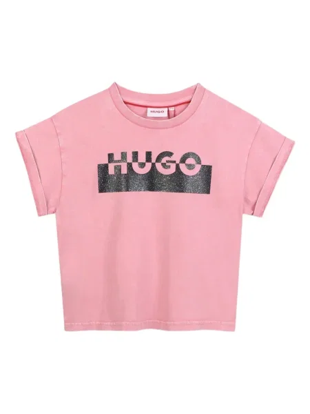 Koszulka dziecięca Hugo różowa