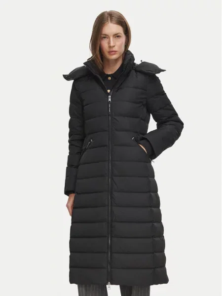 Tommy Hilfiger Пухено яке черен