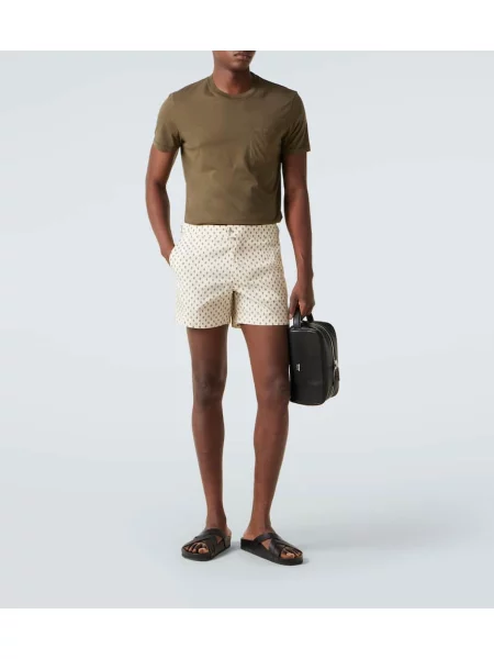 Tricou Tom Ford de mătase verde