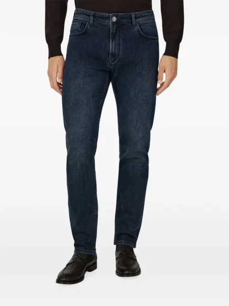 Blugi Boggi Milano stretch negru