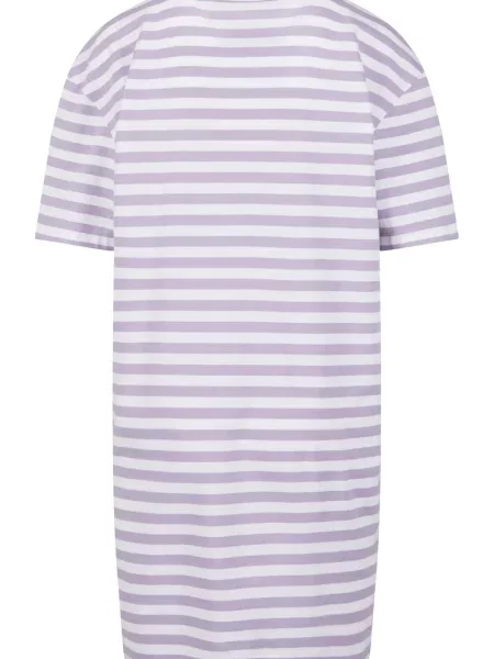 Urban Classics Rochie mov deschis alb