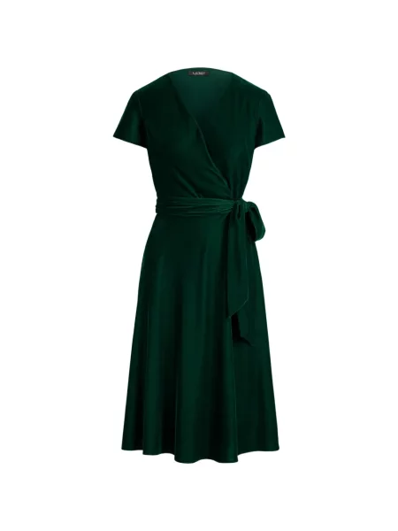 Rochie midi Lauren Ralph Lauren plic verde