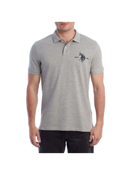 Tricou polo U.s. Polo Assn. gri