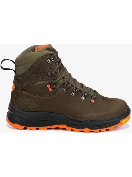 Buty trekkingowe Chiruca Cedro Hi Vis GORE-TEX ciemny brąz 38 pomarańczowy