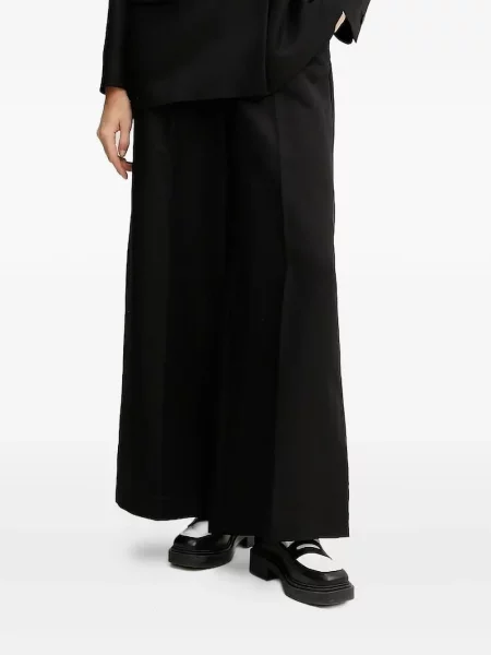 Ленени панталон Ivy Oak черно