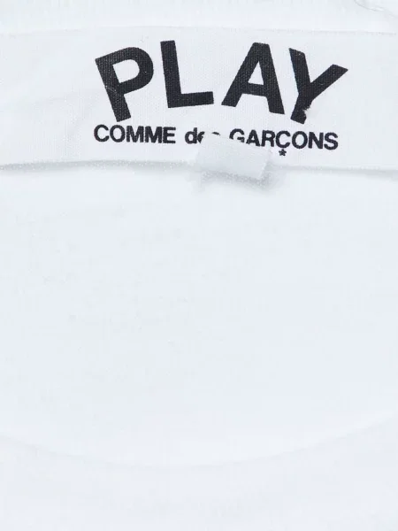 Tricou Comme Des Garçons cu imagine alb