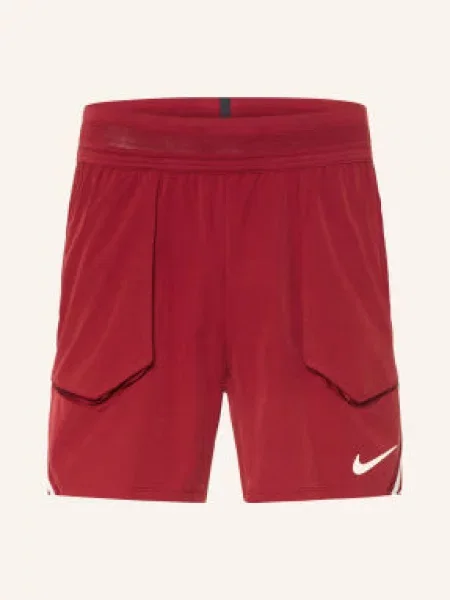 Nike Szorty Tenisowe Court Slam rot białe