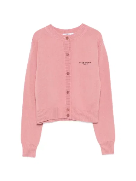 Levágott kardigán Givenchy rózsaszín