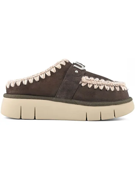 Pantofi Mou Bounce Clog Metal Logo maro
