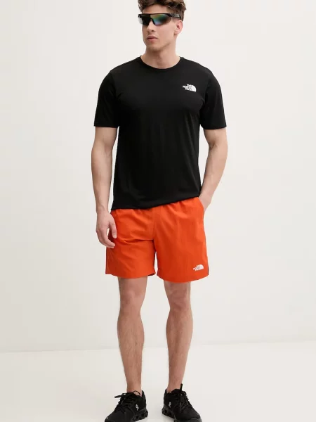 The North Face kratka majica GRAPHIC črna