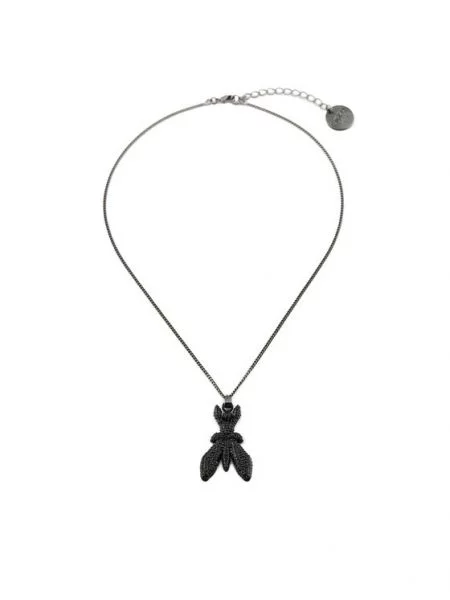 Ogrlica Patrizia Pepe črna
