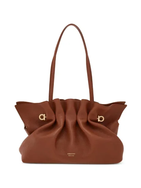 Geantă Ferragamo maro