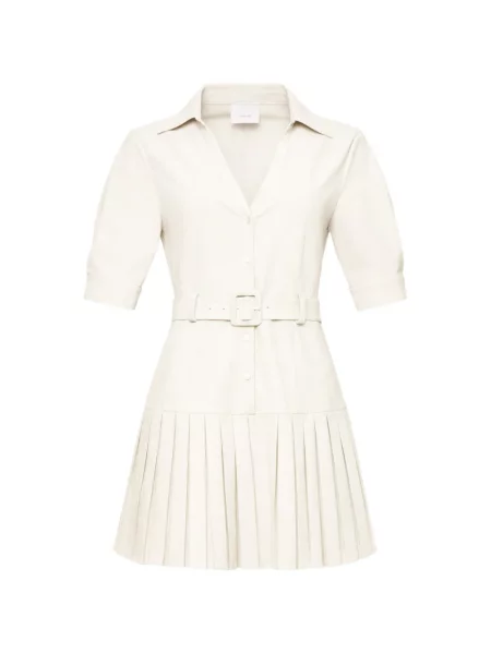 Mini rochie mini Cinq A Sept plisată de costum