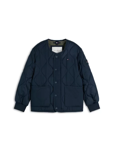 TOMMY HILFIGER Φθινοπωρινό και ανοιξιάτικο μπουφάν ναυτικό μπλε