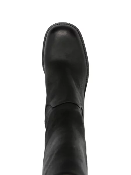 Botine Elena Iachi din piele negru