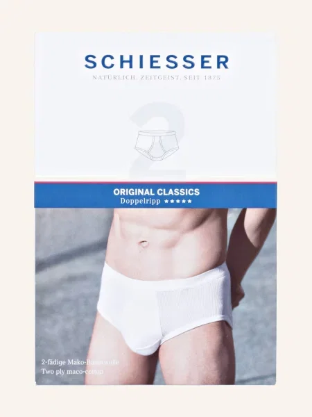 Schiesser Figi Original Classics 2 Szt. weiss białe