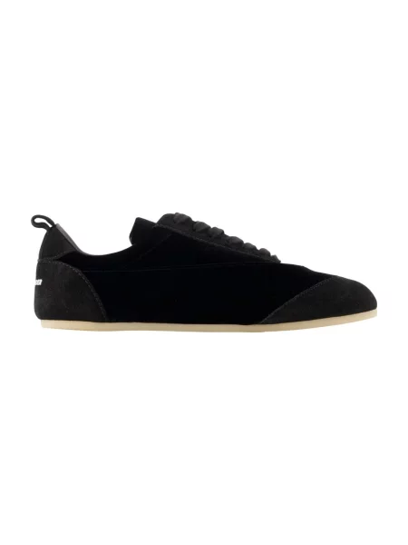 Sneakersy Jil Sander skórzane czarne