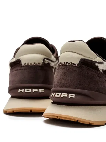 Sneakerși Hoff cu imagine maro