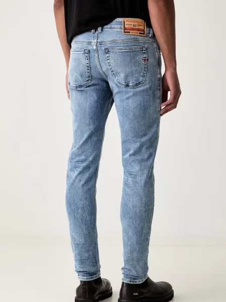 Diesel jeansy skinny SLEENKER niebieskie