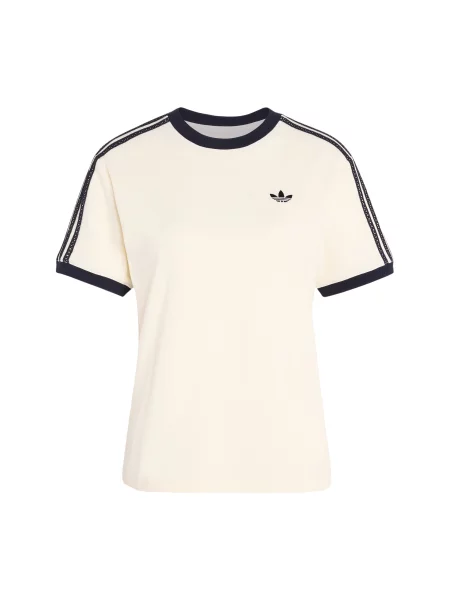 ADIDAS ORIGINALS Tricou negru / lână alb