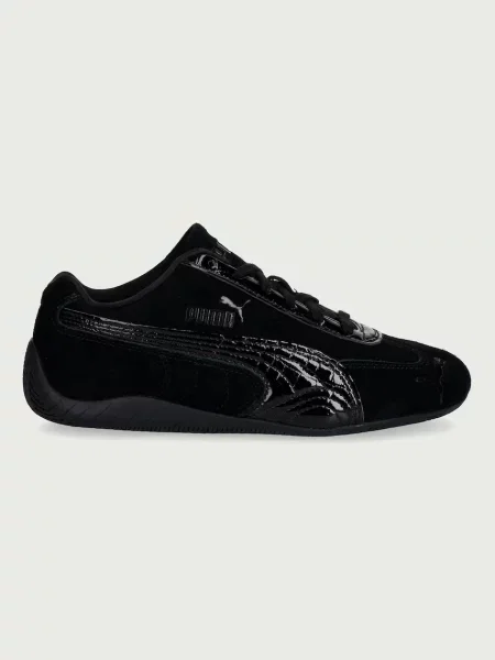 Puma Speedcat Croc superge semišaste črna