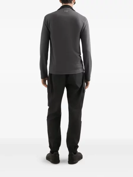 Hanorac Dolce & Gabbana de jumătate de fermoar gri